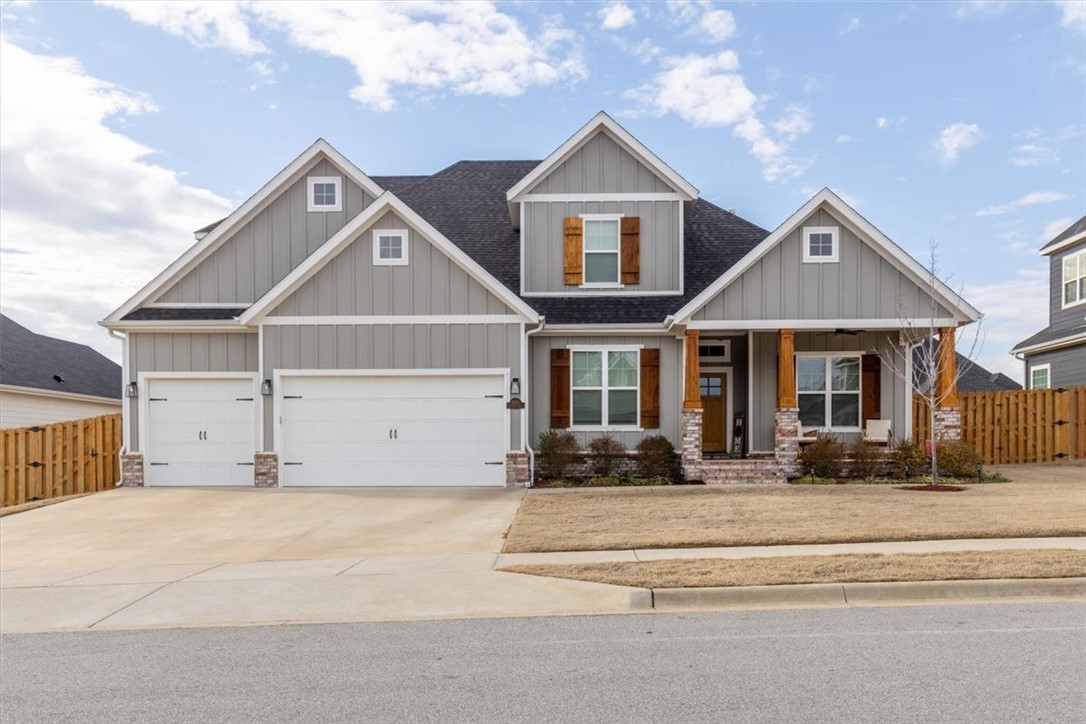 This home is ideally situated near shopping centers and schools, with quick access to the interstate for those who commute. Looking for a vibrant community life or peaceful suburban charm, this property has it all! A welcoming entry way, a beautiful kitchen, exposed beams and a gas fireplace in the living room. The mud room, butlers pantry (or coffee nook), and ample storage areas are just some of the extras!