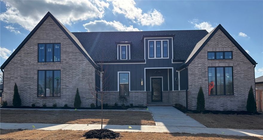 Built by the 2024 Parade of Homes Gold Medal winner! Discover the one-story Carson floor plan filled with luxurious finishes. This home features a premium quartz waterfall kitchen island, oversized windows, and sliding glass doors, creating an outstanding indoor/outdoor entertaining space. The elegant main suite includes a separate tub and shower with floor-to-ceiling tile, dual shower heads, his/hers sinks on opposite sides of the bathroom as well as a separate office space. The home offers 4 bedrooms, 3.5 bathrooms, a bonus room that could double as a 5th bedroom, and a three-car garage. You'll find high-quality finishes throughout, such as quartz countertops, GE Cafe appliances, custom cabinetry, a "hidden" pantry, and soft-close cabinets with under-cabinet lighting. Community amenities include a dog park, family pool, adult sports court, bike repair station, playground, and open-air clubhouse.