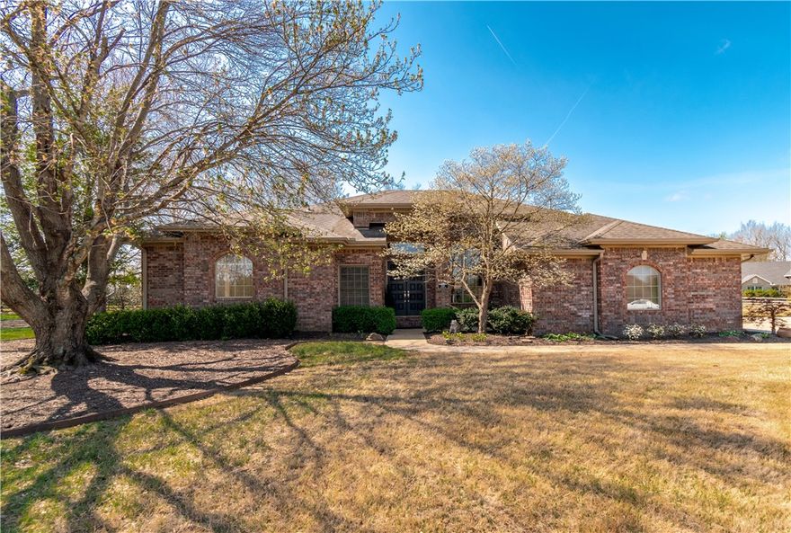 This beautiful home in a gated community is well constructed, exceptionally well maintained, has a generous 1.94 acre flat lot and is perfect for those seeking a subdivision with a lovely neighborhood pool and safe flat walking or biking areas. Pulling in to the sweeping drive, you will feel instantly at home. Spacious, well lit rooms with a special hearthroom right off the kitchen which makes for a perfect spot to visit while entertaining. There is also a separate living and dining room for more privacy. The various living areas invite flexible living options. Split floor plan with abundant storage, invisible fence for animals, beautiful landscaping, and a very large covered patio as the perfect spot for morning coffee or for relaxing after a long day.  Don't miss this beauty with plenty of room to spread out and feel like you are living in the country right outside of town! Zoned for Vandergriff, McNair, Woodland schools. Just minutes from shopping, restaurants, and yet allows you a perfect view of the stars!