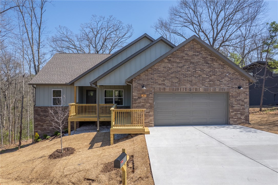 Location, Location, Location! If you are searching for the perfect home with easy access to and from the interstate, look no further! This home sits 2 miles from Bella Vista Way. Once home, there are so many amazing amenities within a short drive; The Bella Vista Country Club is located one minute away and, in the back yard is the Lago Vista bike trail. This residence features 1,930 square feet of thoughtfully designed living space with an amazing kitchen layout. You will love the custom cabinets, 2CM granite, walk in pantry, tile backsplash, and island with seating. This home will give you plenty of room to entertain with ease. The spacious master suit boasts a large walk-in closet with a direct connection to the laundry room. Schedule your showing now! Agent owned.