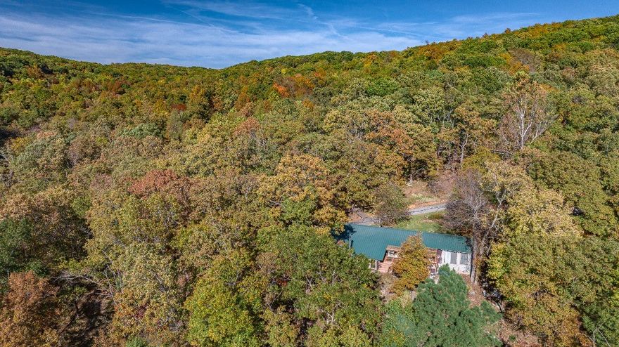 The perfect NW Ar. serene nature retreat can be your home away from home nestled in the woods. Sitting on 2.98 Acres, the home is surrounded by beautiful flowers & natural beauty. The home’s stunning kitchen & bath, were recently remodeled. Equipped with a Verona 6 burner gas range w double oven, full size refrig, plus a beverage refrig, a drawer microwave built in the island. The surfaces are lined with granite, tile and wood creating the perfect kitchen w buffet for the adjacent fireside dining area. With 3 fireplaces, a wood stove, native stone hearth, central hvac, 3 split units & a generator, you are set for comfort all year long. Master BR/Bath enjoy a huge walk in shower, double vanity sink. Utility room, office nook and walk in pantry also. The spacious lower level sunroom with fireplace has a shelf lined wall & opens to the back deck outdoor cooking/entertainment. 3 storage buildings function as you like, along with a 2 car carport and shed.