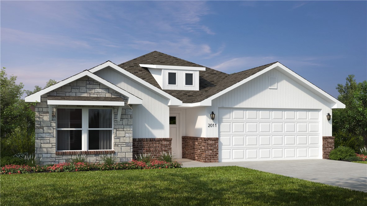 This 1950 square foot 4 bedroom, 2 bathroom home
features a spacious and open floor plan. The main living
area includes a large living room that flows seamlessly
into a modern kitchen and dining area, creating the
perfect space for entertaining guests. The home includes
four bedrooms and two full bathrooms. With its
thoughtful design and practical amenities, this home is
perfect for those seeking a comfortable and functional
living space. Taxes subject to change based on new construction.