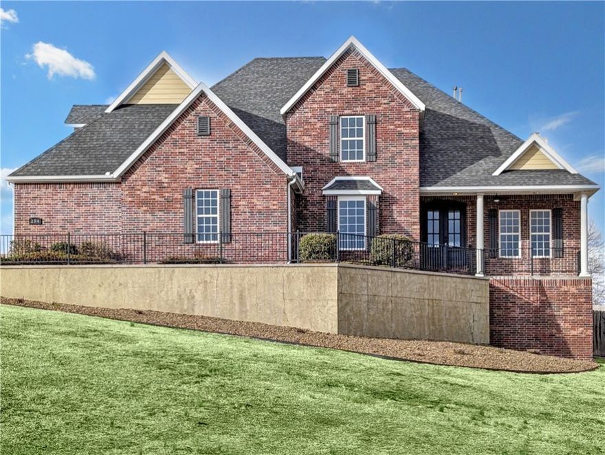 Welcome To Your Next Home! And This One Is A Beauty! Offering An Incredible 5 Bedrooms, Dedicated Office, Formal Dining, 3.5 Baths, 3 Car Garage And Soooo Much More Situated On A Hard To Find 1.2 Acre Estate Lot! So Much Shiny And New With A Ton Of Recent Updates. Grand Curb Appeal. Walk In To An Open Hall, Formal On One Side, Dedicated Office On The Other. Head Forward Into Your Spacious Living Area w/ Fireplace And Built-ins. Chefs Kitchen w/ Built-in Applinaces, Gas Cooktop, Amazing Prep/Counter Space, Pantry, Bar Seating + Eat-in Dining. Butlers Area Between The Formal And Kitchen. Half Bath Off Kitchen. Main Level Master Suite That Aims To Please. The Bedroom Is Huge! The Bath Offers Dual Split Vanity, Large Soaker Tub, Oversize Full Custom Tile Shower, Potty Closet, Walk-in Closet. Main Level Laundry. Head Up To Find A Secondary Guest Suite w/ Full Attached Bath. 2 Add'l Guest Beds Plus Full Hall Bath. All Of Very Nice Size And Could Be Used As Bonus/Media Or Whatever Suits. BRAND NEW ROOF! Come See!