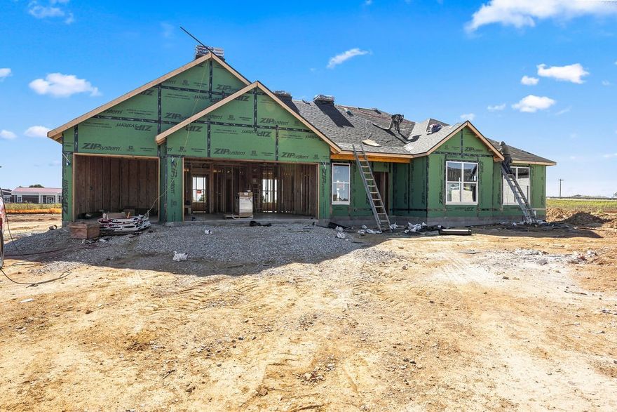 Welcome to Spring Creek Farms, located in the heart of Northwest Arkansas (Cave Springs/Elm Springs). There is something for everyone! A pool, playground & walking trails will be coming in phase 3. Shaw Elementary is just steps away. Enjoy pickleball, tennis, walking trails & more at nearby Shaw Park. This neighborhood has spacious lots with many backing up to green space. Call for more details & options available. The Beckham II Plan is a one-level, 4-bed, 2.5-bath layout with an office/flex space designed for modern living. Features include: 3 car garage, open floor plan, vaulted ceiling with beams, built-ins flanking a gas log fireplace, soft close custom cabinets to the ceiling, gas range with fully vented hood, built-in microwave & a walk-in pantry in the kitchen. The primary suite features a walk-in shower & a free-standing bathtub for the ultimate spa-like experience. A large back covered patio is complete with internet & gas hookups, ready to entertain. Preferred lender credit is available.