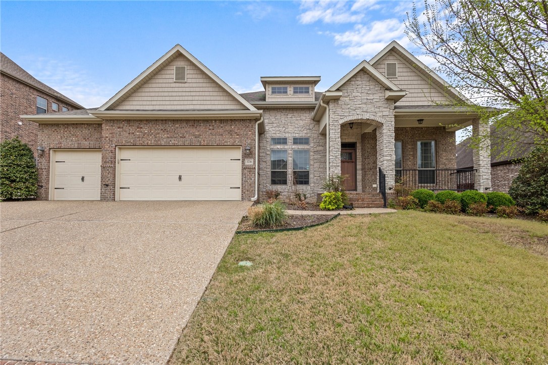Welcome to 3736 N Lalique Lane! This fantastic 4-bedroom, 3.5-bath home sits in sought-after Belclaire Estates, one of the few Fayetteville neighborhoods to feature a community pool, playground, and covered pavilion. Step inside this immaculately kept home to find a layout that's both practical and stylish, with a bright and airy main living area that is open to the kitchen. Hardwood floors extend throughout most of the main level with a split floorplan featuring all bedrooms on the main level. Upstairs, you'll find a spacious bonus room with endless possibilities and a handy half bathroom. Outside, relax on the covered patio and enjoy the extra privacy provided by the lush backyard trees. Don't wait to make this beautiful home yours!