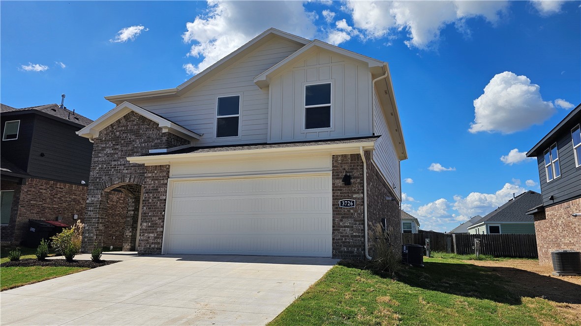Gracious Garfield Plan in Habberton Ridge, one of our newest communities in Springdale!! It is close to the newly developed “C.L. and Willie George Park” which feature playgrounds, baseball fields, tennis courts, a dog park and walking trails. The kitchen features a beautiful island with gorgeous quartz kitchen countertops, stainless steel appliances and a pantry. Private primary bedroom includes en-suite with gorgeous quartz counter tops, double sinks and a walk-in shower. This home exterior will have 4 sides brick/ LP Smart Siding. Covered patio and a landscape package. Garage Door opener! Tankless gas hot water heater! Taxes and Parcel number TBD.