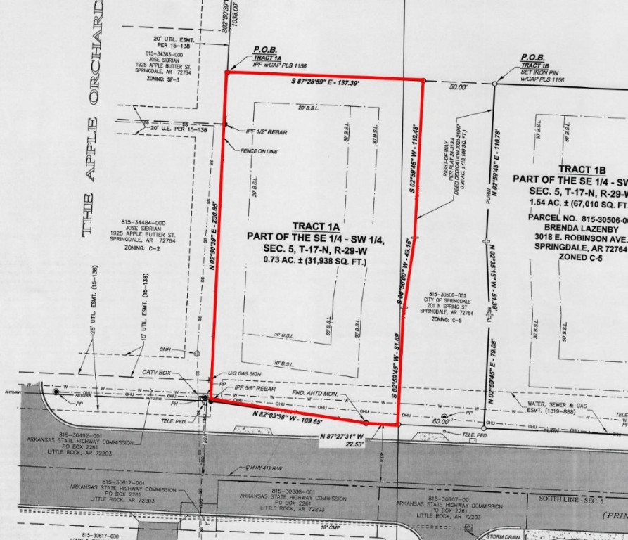 Springdale Outlots - Commercial Sale
