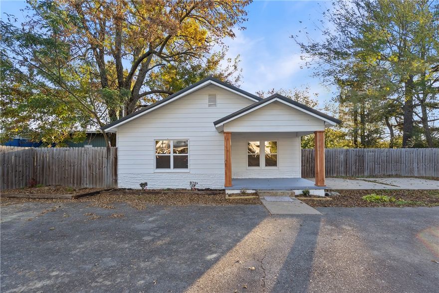 Fully remodeled farmhouse-style home on nearly half acre in the country!If you've been searching for a move-in-ready property w modern upgrades & room to spread out, this charming 3BR, 1BA home offers the perfect opportunity of rural living & updated comfort! Also includes oversize utility room. Beautifully renovated top to bottom, some features include new windows, flooring, some new appliances, newly installed HVAC duct work to improve efficiency & comfort. Fresh interior design highlights classic farmhouse aesthetic while giving buyers peace of mind that major improvements have been completed. Outside you'll find spacious almost half-acre lot, perfect for gardening or pets or enjoy country living. Also includes large 8x28 metal container shop w excellent space for workshop, hobby area, or equip storage. This home qualifies for 100% financing w no money down for eligible buyers. Schedule your showing today and come see everything this property has to offer! Agents see remarks.