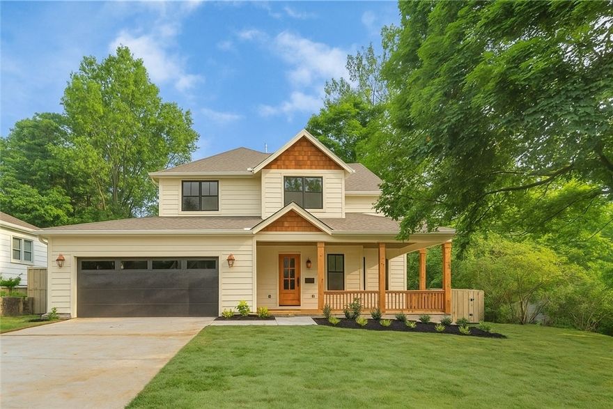 Welcome to 1559 W Cassi Aly—a rare opportunity to own new construction in one of Fayetteville’s most established & desirable neighborhoods. This property presents not just a beautiful home, but a strategic investment opportunity in a high-demand location. Situated just minutes from the Razorback Football Stadium, Bud Walton and Baum-Walker, this home offers unparalleled access to game-day excitement, the University of Arkansas, and Fayetteville’s thriving entertainment & dining scene. This thoughtfully designed home features 4 spacious bedrooms, a private office ideal for remote work, a large bonus room, sunroom for year-round natural light and relaxation, and an expansive wraparound covered porch with a fireplace, perfect for entertaining or enjoying quiet evenings outdoors. Whether you're a homeowner seeking luxury & location or an investor looking for long-term value, this home checks all the boxes. *Photos shown are from a previously completed home. Finishes & materials will vary in this build.
