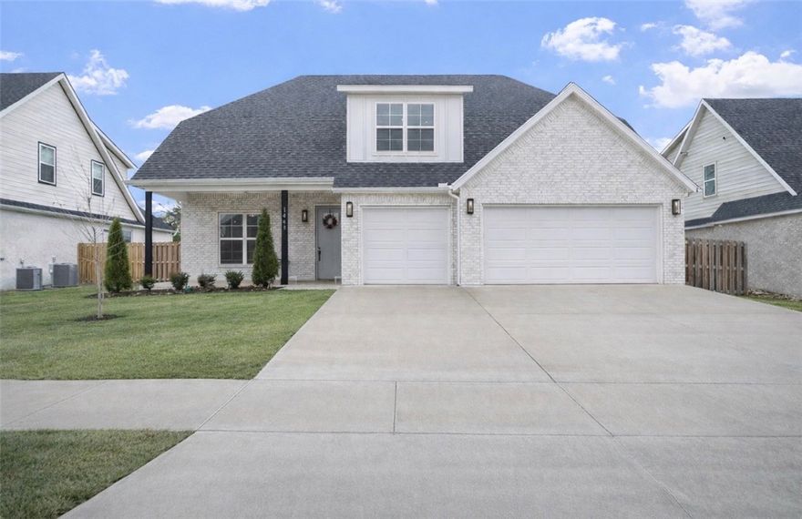 Beautiful 2023-built home offering 4 bedrooms, 3.5 bathrooms, and a thoughtfully designed layout with multiple living spaces.
Upon entering, you are welcomed by a versatile front space that can be used as a home office, formal dining area, or library. The home then opens into a spacious living room and kitchen concept featuring floor-to-ceiling cabinetry, quartz countertops, and abundant natural light.
The primary suite is located on the main level and serves as a relaxing retreat, offering a spa-like bathroom with a soaking tub, walk-in shower, and a large walk-in closet complete with a built-in vanity. A convenient half bath is also located on the main level for guests.

Upstairs you will find additional living space perfect for a second living room, media room, or play area. Two bedrooms share a Jack-and-Jill bathroom, while the fourth bedroom includes its own private bathroom, providing comfort and privacy for family members or guests.