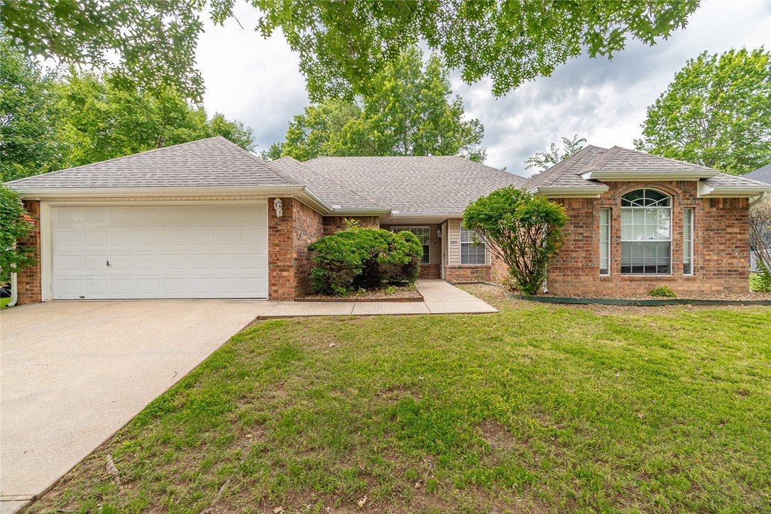 Charming 4 bed 2 bath home in a prime location—close to restaurants, shopping, the business district, and Hwy 49. Landscaped yard with mature trees for privacy and a great patio space. Split floor plan with hardwood floors in the living room, tile in wet areas, and carpet in bedrooms. Kitchen features an eat-in area and a peek-through window to the living room. Spacious primary suite with his-and-hers closets. A cute, well-maintained home with great convenience!