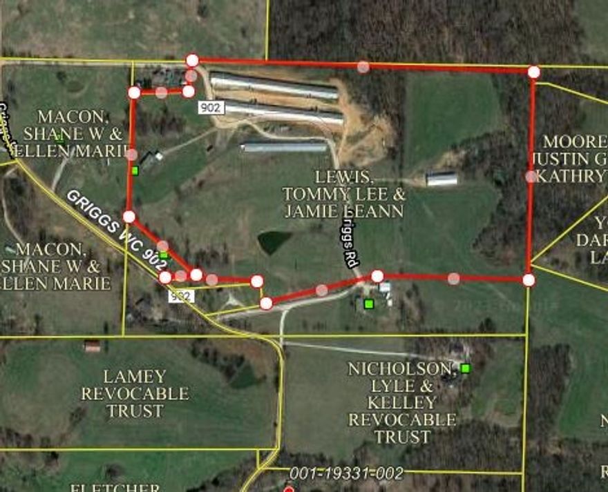 Beautiful 50 acre Breeder egg farm with great pastures, 2 separate wells and 2 40X625 ft breeder egg houses.  Pending before print