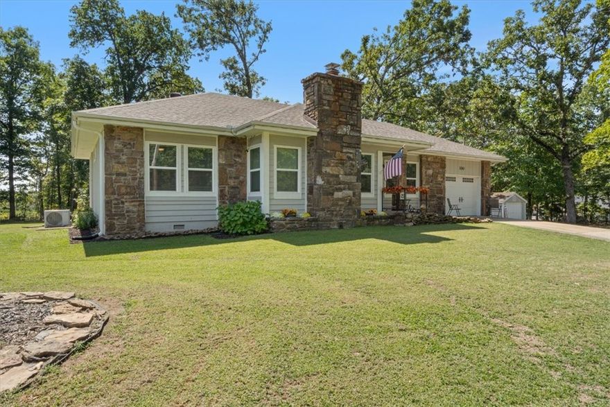 Discover this lovely, fully remodeled 3 bedroom, 2 bath home perfectly situated on a hard-to-find flat .40-acre lot in the heart of Bella Vista.  You’ll love the convenient location... just minutes from the Highlands Golf Course, Branchwood Recreation Center, and Loch Lomond boat ramp, making it easy to enjoy everything Bella Vista has to offer.  Step inside to find fresh updates throughout, including modern finishes and thoughtful touches that make this home move-in ready. The open layout provides a comfortable flow for everyday living, while the spacious yard offers endless potential for outdoor fun, gardening, or simply relaxing in your own private retreat. As an added bonus... The property includes two storage sheds for all your tools, hobbies, or outdoor gear!! Whether you’re looking for a full-time residence, vacation home, or investment property, this one checks all the boxes!  Make an appointment today... you don't want to miss it