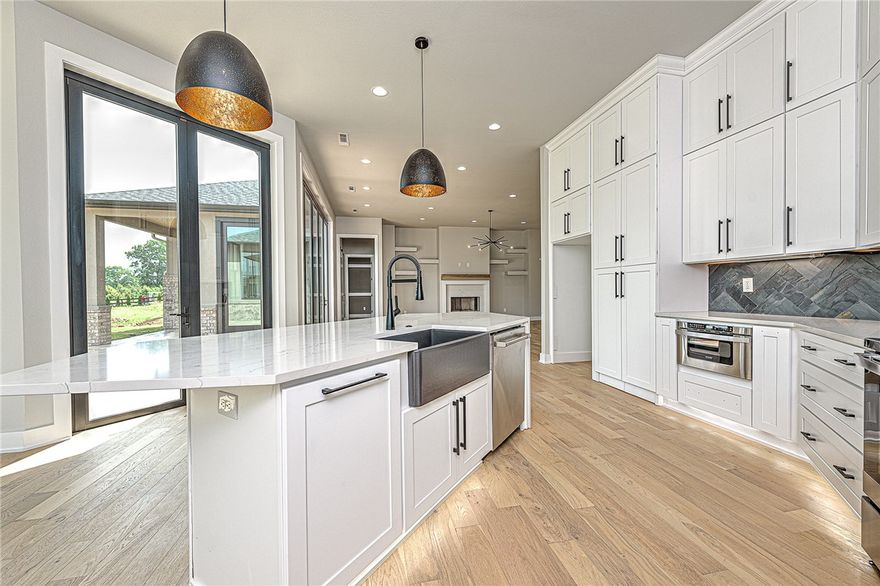 Sold before Print. Exquisite estate on over 1 acre with a custom open floor plan in exclusive Averie Estates. This home is luxury at its finest with high ceilings throughout, gourmet kitchen featuring the fabulous GE Cafe line, 2 sets of Panoramic Doors that provide seamless indoor/outdoor living & much more. Thoughtfully designed with first class custom touches in every room. The luxurious private owners suite will allow you to have an escape with oversized his and hers closets. You can have this grand home and still be only minutes from the Pinnacle Hills Promenade & many other destinations.