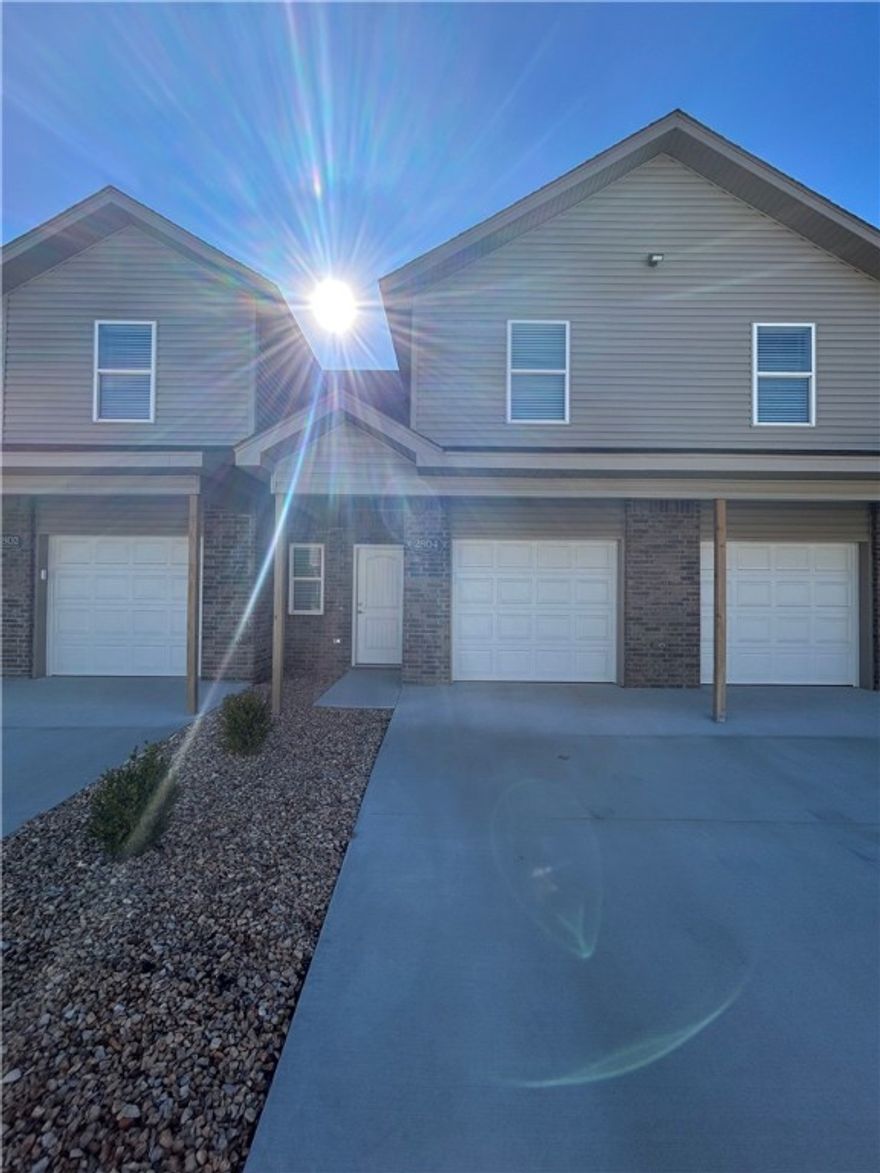 Welcome to this newly built, modern townhome featuring 3 spacious bedrooms and 2.5 bathrooms. Designed with contemporary living in mind, this home offers an open and functional layout, stylish finishes, and the convenience of a 1-car garage. Enjoy the comfort of new construction with low maintenance and thoughtfully designed living spaces perfect for everyday living or entertaining.