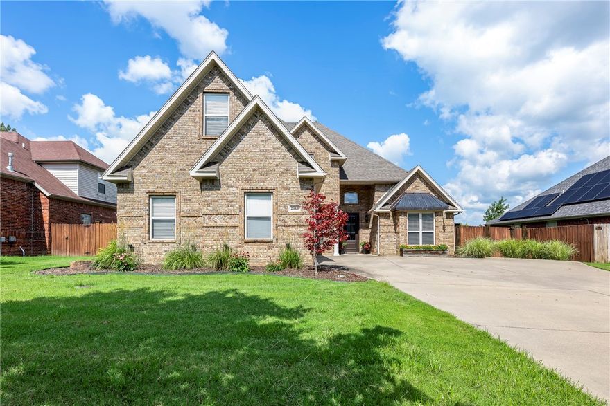 Discover your perfect family oasis in the sought-after Clabber Creek subdivision! This well-maintained, all-brick home features recent upgrades, including a beautifully renovated kitchen, fully tiled bathrooms, modern tub surrounds, and a spacious laundry room with new flooring and fresh paint throughout.
Key highlights:
Eco-Friendly Living: Enjoy sustainable energy with a 19.61 kW solar system installed in April 2023, complete with net metering.
Bright and Spacious: An open floor plan with large windows floods the home with natural light, creating a welcoming and airy atmosphere.  
Prime Location: Close to top-rated schools, parks, and scenic trails, this home offers both convenience and tranquility.
Experience modern comfort and eco-friendly living in this charming Clabber Creek home!