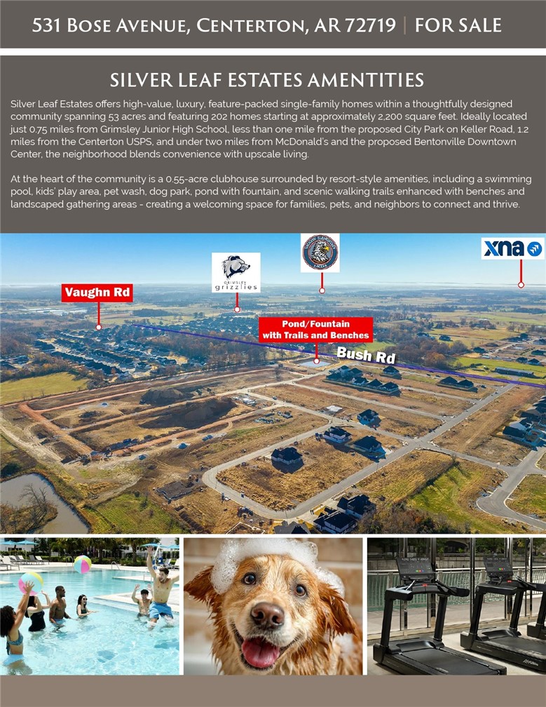 Silver Leaf Estates Ph II Centerton - Residential