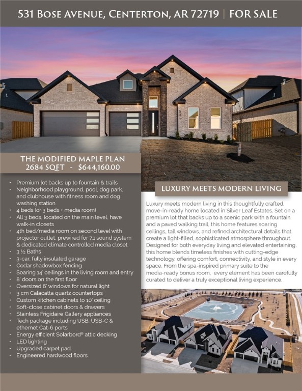 Silver Leaf Estates Ph II Centerton - Residential