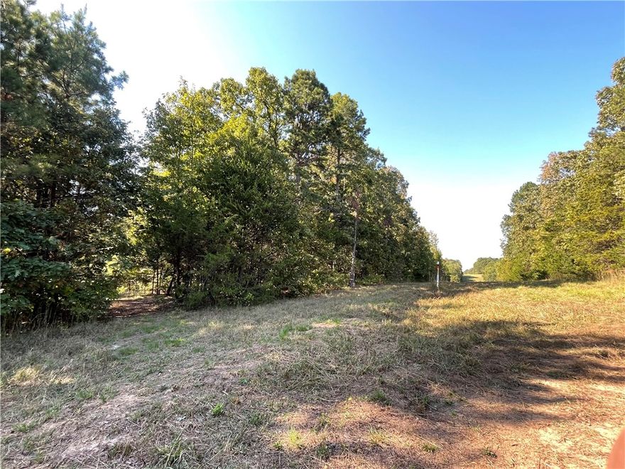 5 secluded acres in Augsburg but still just minutes to Interstate 40 access. Great location for hunting or simply living off the beaten path.