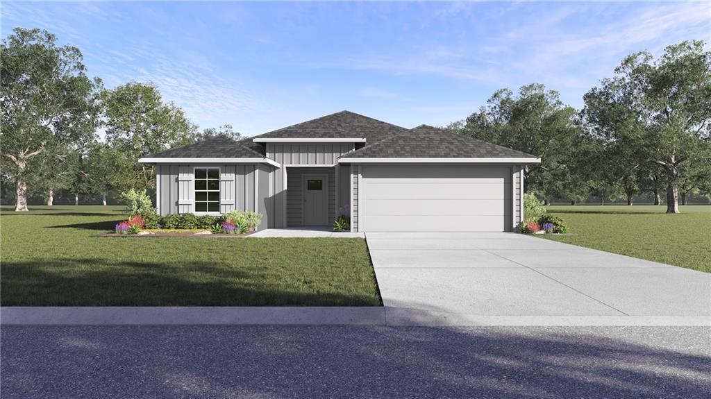 We are excited to announce Main Street Village, located in Gentry, Arkansas! New construction homes! Sold before print. Wonderful plans featuring quartz counter-tops in the kitchen with stainless steel appliances, and a walk-in pantry. Programmable Wi-Fi thermostat! Luxury Vinyl Plank throughout. The primary bedroom is a luxurious retreat featuring dual vanity sinks with quartz countertop, walk-in shower, and spacious walk-in closet! Covered front porch and rear patio. Homes are complete with a landscape package, garage door opener. 4 Sides LP Smart Siding with 50-year warranty. Taxes TBD.