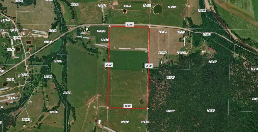 254+ Acres located just outside of Elkins. Fenced and crosse fenced. Property has been operated as a cattle operation and hayed for past 20 years. SOLD BEFORE PRINT.