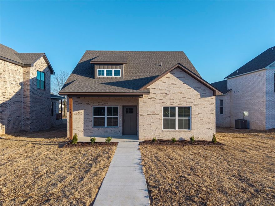 Discover elevated single-level living in this beautifully designed 1,600 sq ft home located in the highly sought-after Chaffee Cottages community. Featuring upscale finishes, designer touches, and exceptional craftsmanship throughout, this home offers both style and functionality. The spacious kitchen includes a large pantry and quality finishes that make everyday living effortless. Built with foam-insulated walls and equipped with a hot water recirculation system, this home delivers outstanding efficiency and comfort. Rear-entry garage access enhances the charm and thoughtful layout of the neighborhood. Preferred lender offering $5,000 credit provides additional buyer incentive. Chaffee Cottages combines modern efficiency with timeless design in a truly special setting.