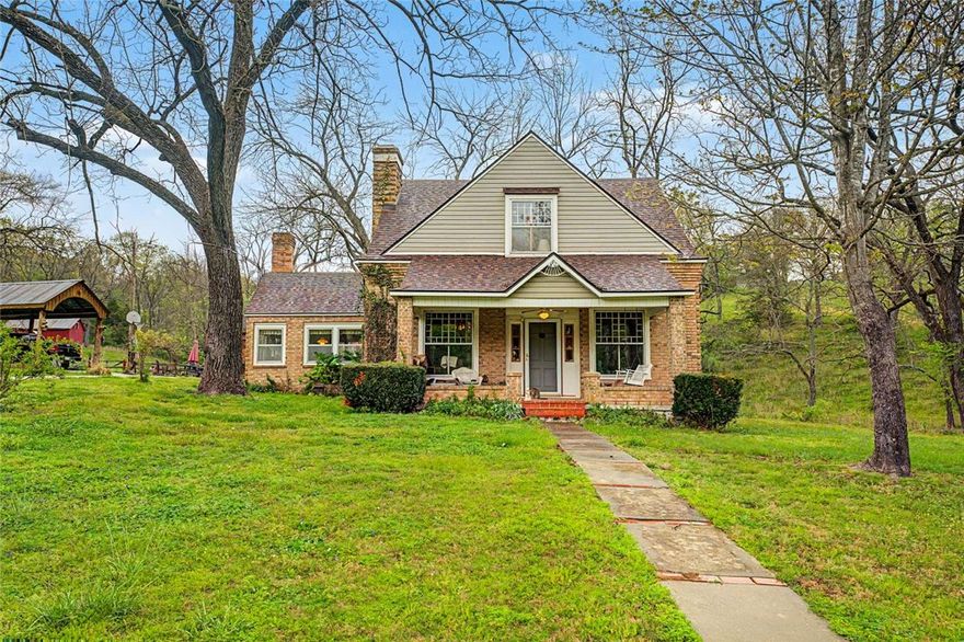 Estate Auction 05/09/2026 at 10:00 AM
Location, location, location! 3 bedroom, 1.5 bathroom farmhouse offering approximately 2,147± sq. ft. situated on 9.7± acres. Property features two large barns, including one with horse stalls, along with cross-fenced pasture ideal for livestock or hobby farming. Located on a paved road just 1 mile from Rogers Executive Airport, 6.8 miles from the Walmart Campus, and 6 miles from the interstate, with close proximity to Beaver Lake. A great opportunity for those looking for acreage, usability, and a prime Northwest Arkansas location.