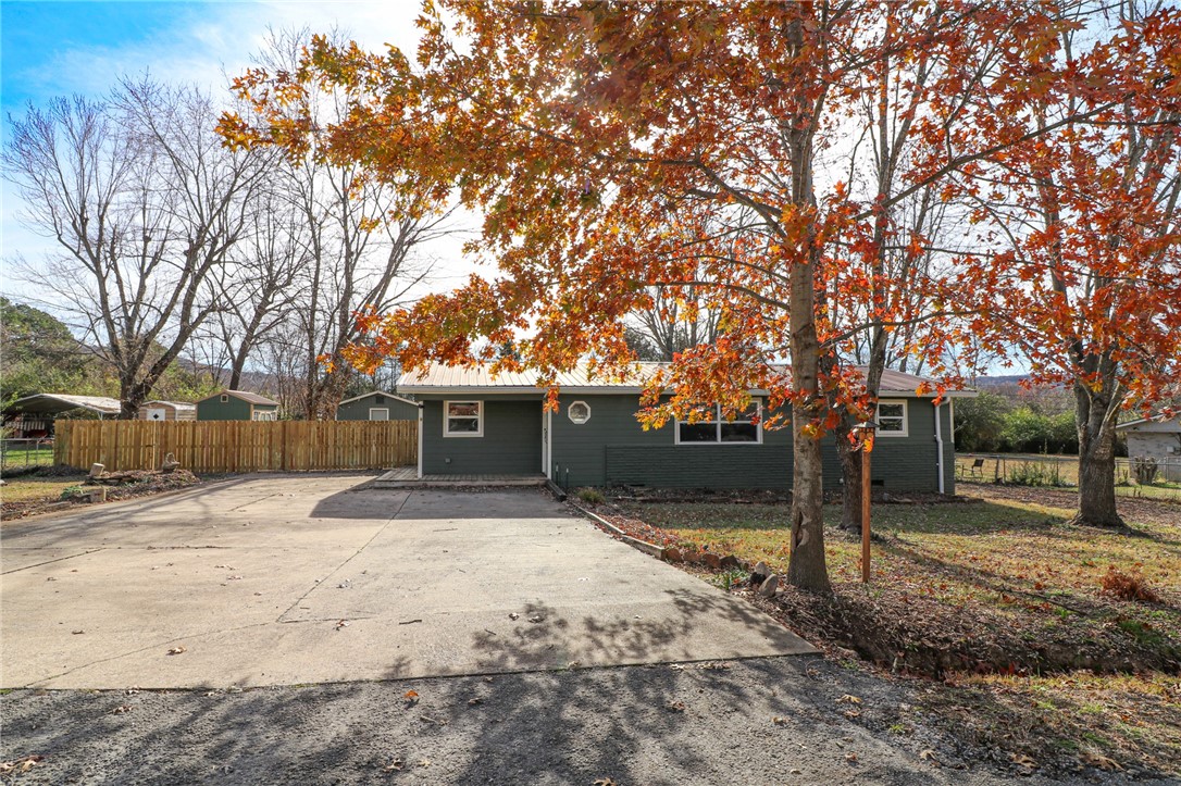 This super cozy and recently remodeled, move in ready house in the heart of West Fork would make a fantastic rental or family home. With LVP flooring throughout the living areas. The inviting kitchen has granite countertops, stainless appliances and subway tile backsplash. The metal roof, like new HVAC system and windows and on demand gas water heater are all bonuses. The crawl space has been fully encapsulated by Vesta foundations. A huge backyard with new privacy fencing boasts a powered workshop/studio and a brand new garden shed. The previous owner loved gardening and has meticulously planted a wide variety of perennials and a rain collection barrel for irrigation. Minutes to I49 ramp and the lovely Riverside Park make this a great option out of the bustle of the big city.