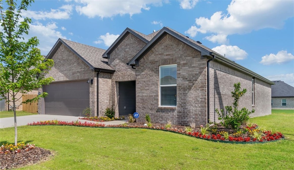 Sold before print! Delightful Denton plan in Goose Creek Village, an impressive subdivision where quality and affordability meet in the heart of Farmington. This home features gorgeous quartz kitchen countertops, stainless steel appliances and a walk-in pantry (per plan). 42-inch upper cabinets with top molding and soft close cabinet doors. Private bedroom one includes a lovely en-suite with quartz counter tops, double sinks, walk-in shower, and walk-in closet. Living room will showcase a beautiful modern Electric Fireplace. These homes feature ceiling fans in all bedrooms and living room! Each home exterior will have brick and HardieĀ® siding per plan! Covered patio (per plan). Garage Door opener! Taxes and Parcel # TBD. Single-story plans feature Luxury Vinyl plank flooring throughout! Two-story homes feature LVP downstairs with carpet on stairs and upstairs rooms!