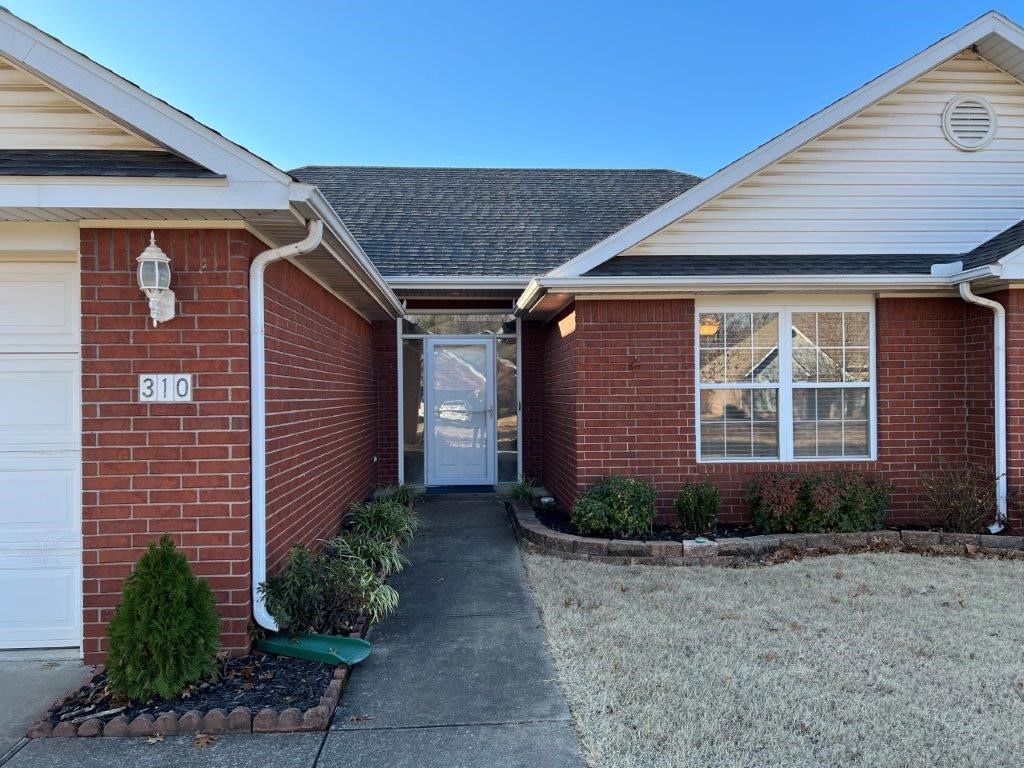 Spacious 3 BR, 2 bath home with fenced yard and storage building. Eat in kitchen, formal dining, gas log fireplace in living room. Large bedrooms.