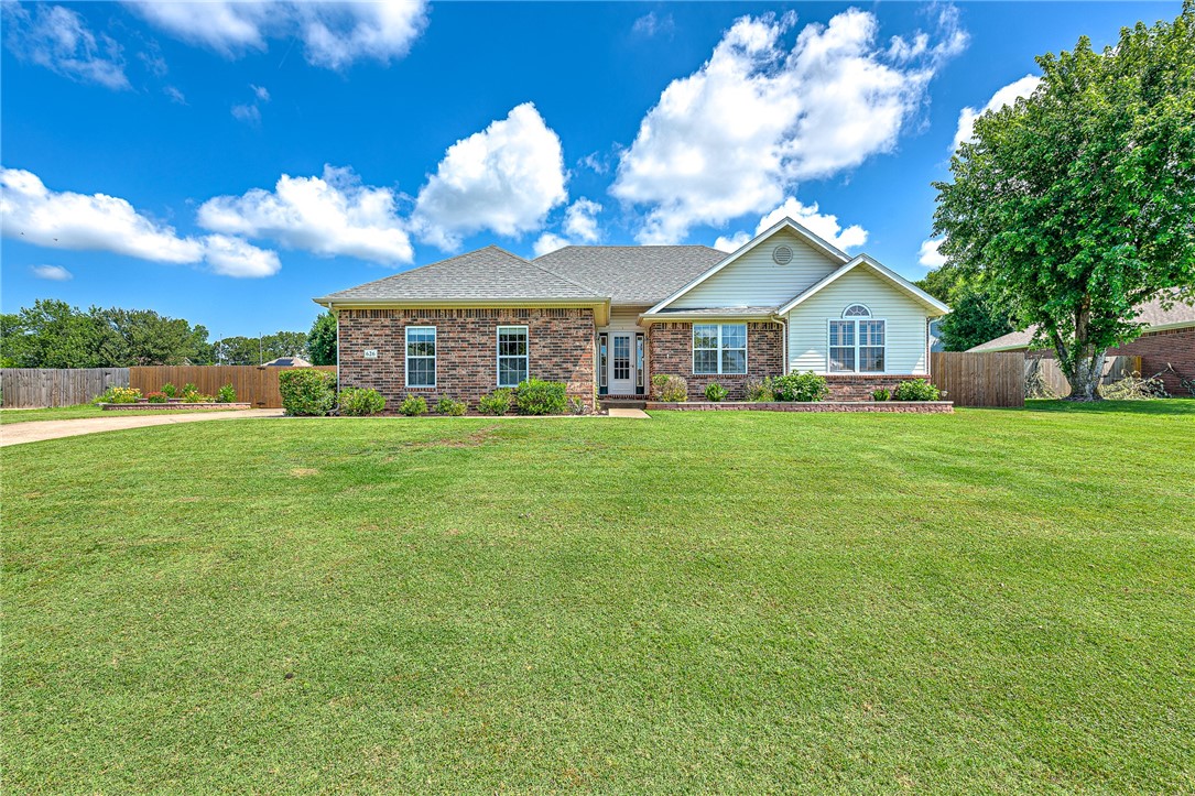 Yes, the back yard is that amazing! And this one owner home will please so many with its great location, small neighborhood, three bedrooms PLUS office/den with French doors and more! The home has just been freshly painted, including walls, trim, ceilings, doors. Kitchen w/stainless appliances, walk in pantry. Laundry room and dining area conveniently nearby. Walk out into the backyard with covered patio, storage/shop building with small area previously used as a greenhouse. Homeowner has meticulous maintenance records. This home has so much to offer, check it out soon!