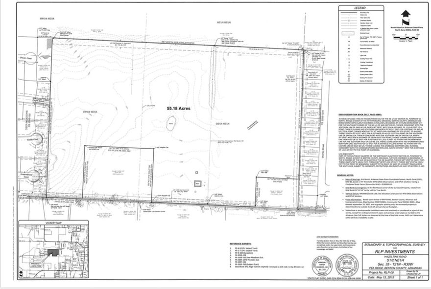 Amazing development opportunity!!!! Subdivision adjoins new school! Children can walk to school! Prime location!!!! We have approved plans from the city for this 159 lot subdivision in Pea Ridge! You could buy today and break ground tomorrow!