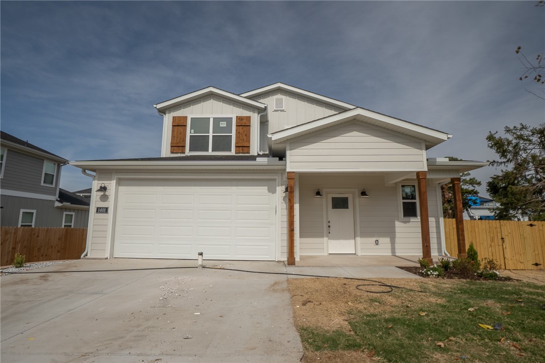 Pending before print. Beautiful open living space plus 4 BR/2.5 BA makes this the perfect home. First floor features Owner Suite with large shower and walk-in closet. Kitchen features nice pantry, gas stove, island and dining space. Mud room from garage entry features lockers. Utility room is large and functional. Gorgeous features throughout. Agent owned.
