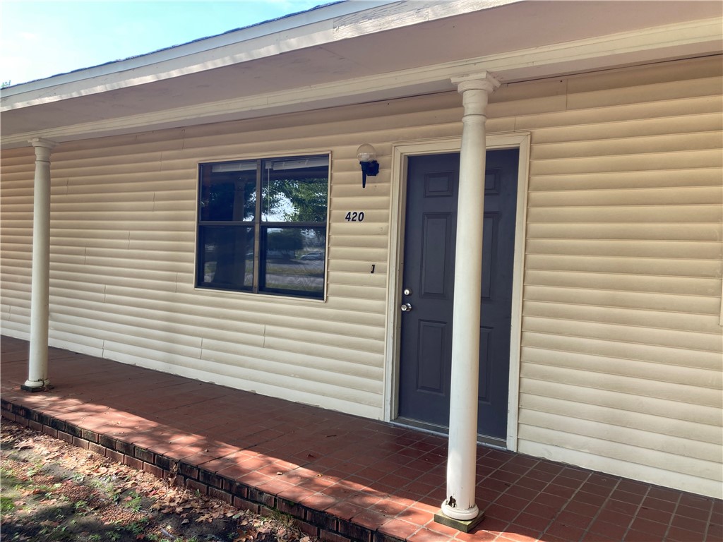 Affordable & Cozy! 1 Bedroom, 1 bathroom 4-plex unit with a carport. All of the appliances are included. Rents for $650 a month with a $650 Security deposit. No pets allowed.