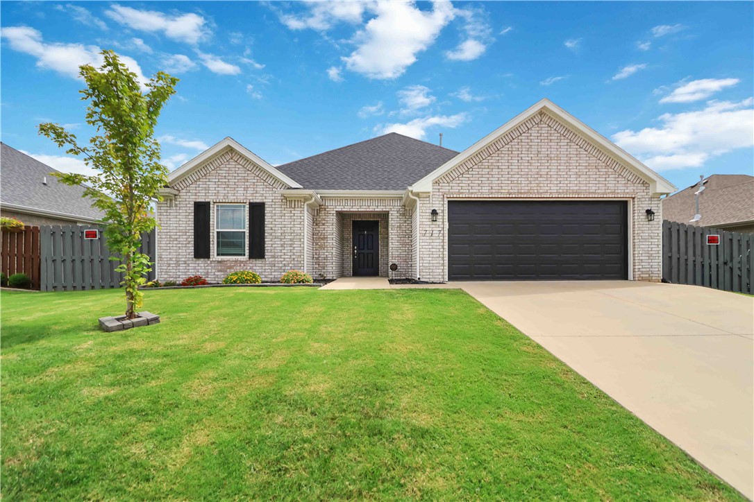 Nestled in the desirable Park View Phase 2 subdivision, this stylish all-brick home built in 2022 offers thoughtfully designed living space. Featuring a split-plan layout, the generous primary suite delights with a spa-style bath, walk-in closet, and crown molding for an elegant touch. The open-concept living area showcases a gas-log fireplace, ceiling fans, and seamless tile and carpet flooring throughout. The gorgeous eat-in kitchen boasts granite counters, stainless appliances, a pantry, and a layout made for both entertaining and everyday ease. Additional interior benefits include a utility room, programmable thermostat, attic storage, and energy-efficient construction.
Step outside to a backyard made for relaxation and fun—featuring a semi in-ground pool, gazebo, and a covered patio perfect for outdoor dining. The fenced yard and spacious entertainment area provide the ideal setting for gatherings, complemented by a two-car garage.