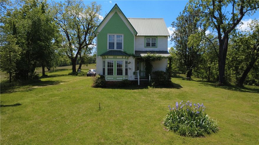 Where the Past Meets the Present — Zoned RE
Step into history with this 1837 re-built in 1889  and now in 2018  Almost completed farmhouse. While its bones date back nearly two centuries, the interior is essentially brand new — with all major renovations and upgrades completed within the past 10 years or less.

Inside, you'll find:

Updated electrical and plumbing systems

Modern LED lighting throughout

A spacious, open floor plan that invites creativity and comfort
A pad mount transformer 16KW system
Smart security system and 16 solar panels for efficient, secure living
2 level screened in porches with private bath and entrance to M/b from upstairs.

Charming touches throughout that keep the home’s original soul alive
The home sits on 17 acres bordered by year-round creeks to the north and south, defined by its surveyed property lines. Potential here is limitless — whether your homestead, event space, or something else entirely.
This is more than just a home —fix and finish she is almost there!