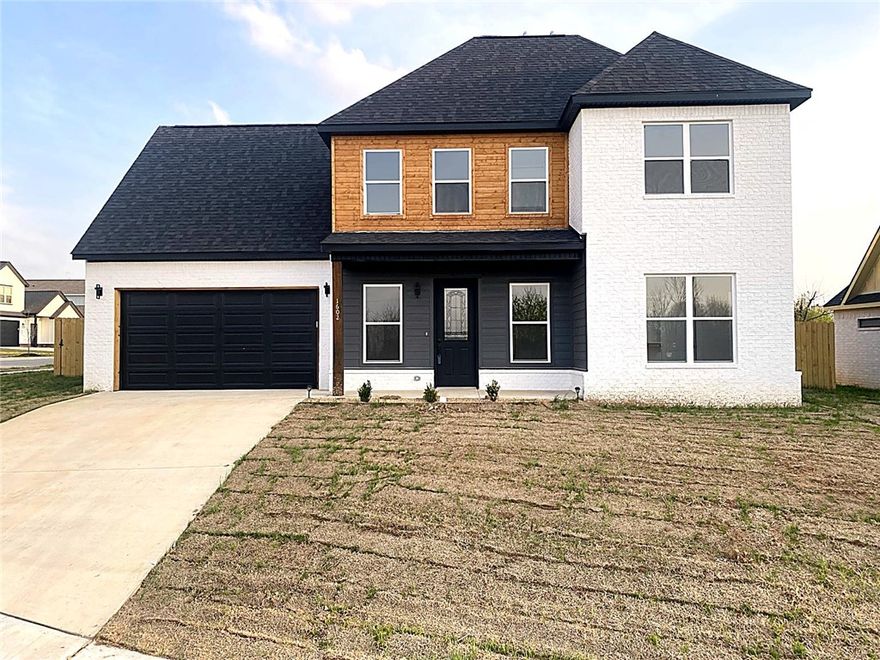 Beautiful new construction in the heart of Rogers featuring 4 bedrooms, 2.5 bathrooms, and a versatile upstairs bonus room. This thoughtfully designed home offers an open-concept layout with a bright eat-in kitchen that flows seamlessly into the main living space—perfect for both everyday living and entertaining. You’ll also find abundant storage and modern finishes throughout. Conveniently located within walking distance of the Rogers Aquatic Center and just minutes from shopping, dining, entertainment, and I-49, this home offers the perfect combination of comfort, style, and location. Don’t miss your chance to see this one! $3000 lender credit (with preferred lender).