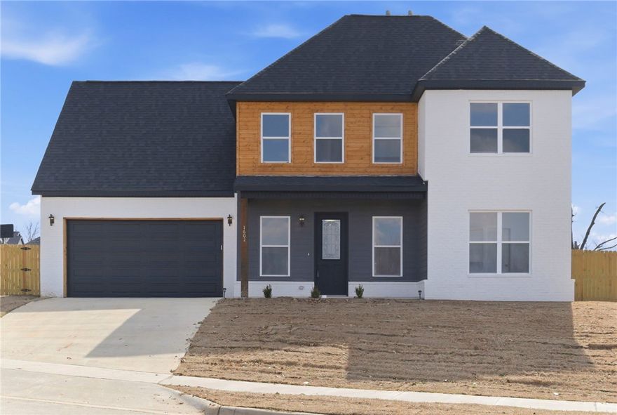 Come check out this beautifully designed new construction home in the heart of Rogers! Featuring 4 bedrooms, 2.5 bathrooms, a versatile bonus room upstairs, and plenty of storage space, this is a home you don't want to miss! The open-concept layout includes a bright, eat-in kitchen ideal for everyday living and entertaining. This home also has an energy-efficient dual-fuel heating system. Enjoy the prime location within walking distance of the Rogers Aquatic Center and just minutes from shopping, dining, entertainment, and I-49. Thoughtful design, modern finishes throughout, and unbeatable convenience make this home a must-see!