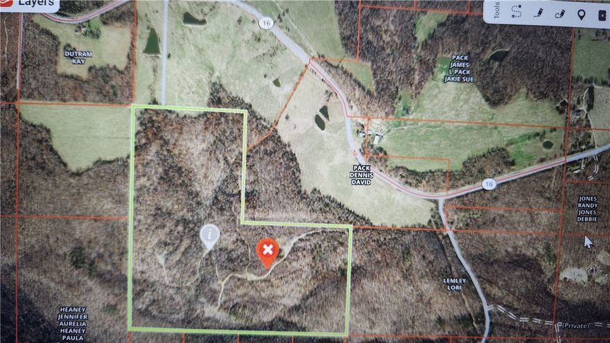 Very nice piece of property with some nice views. Water and electric nearby at road. Has been logged  and will have some excellent hunting on it. Very near highway 16. Better pictures are on their way. The town of Alread wasnt in the system so I used Clinton to get in the ballpark. It is actually Alread.