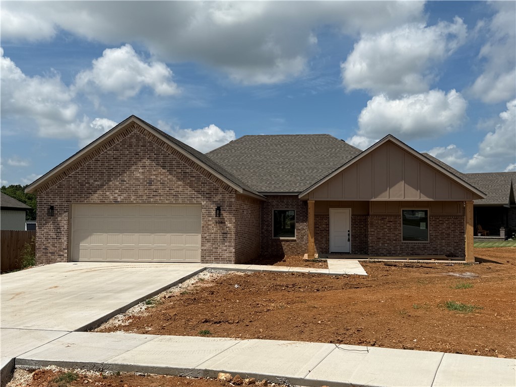 Desirable floor plan with 3 Bedrooms plus a true office. Upgraded lighting, trim and cabinetry throughout. Oversized fully tiled shower in primary bath. Home comes with blinds, gutters, a fully sod yard and a full fence. Large corner lot.