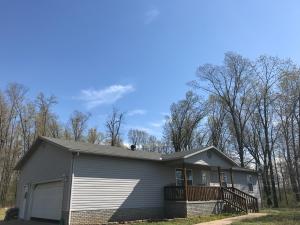 Cute home on 8.37 ac m/l between Harrison and Branson. Two nice decks off the back of the house. Very private with an awesome view. All #'s approx. Acreage per Assessor. Taxes are after Homestead credit.
