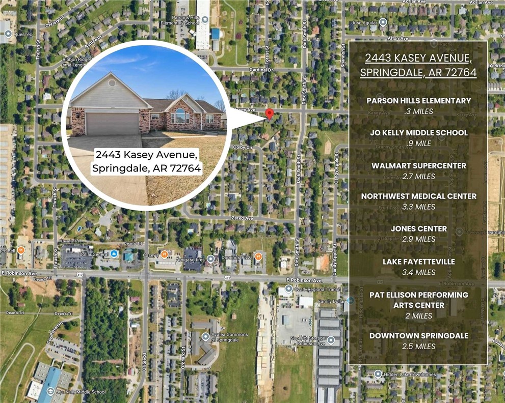 The Oaks Addition, Phase I, Springdale, - Residential