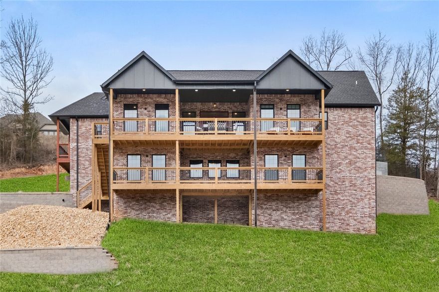 Discover modern living at its finest in this exceptional home. Spanning 3,660 sq ft of luxurious living space, this stunning residence is set on nearly 1 acre of land across two lots, offering both privacy and convenience. Featuring 4 beds, 3.5 baths, office, bonus room, this home’s open floor plan is designed to maximize natural light, creating an inviting and airy atmosphere. Enjoy breathtaking, panoramic views that surround the property, providing a tranquil setting for relaxation or lively gatherings. The expansive covered decks and patio are perfect for entertaining guests or unwinding in peace. For outdoor enthusiasts, the home is ideally located just across the street from the Hand Cut Hollow - Grammercy Trailhead, offering easy access to biking trails. Additionally, a private sports court awaits, ideal for pickleball or shooting hoops, making this home a paradise for active individuals. Don’t miss the opportunity to make this dream home your own, where luxury, location, and lifestyle seamlessly combine.