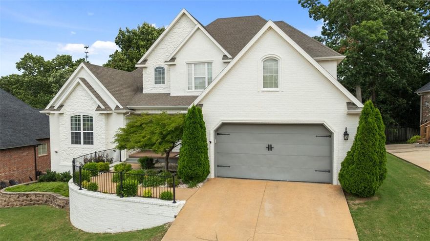 Located within a gated country club community, this beautiful 5-bedroom, 4.5-bath home offers the perfect blend of luxury and comfort. Inside, you'll find two spacious living areas separated by a double-sided fireplace, eat-in kitchen, and a versatile bonus room. With dedicated golf cart storage, large screened-in deck and a backyard made for fun, this home is your ticket to active living in a sought-after setting. Not only is this a great home, but Shadow Valley is an amazing neighborhood with an 18-hole private golf course; clubhouse with restaurant & fitness center; tennis & pickleball courts; pool & playgrounds; fishing and so much more! Brand new A/C units!! Tennis membership conveys!