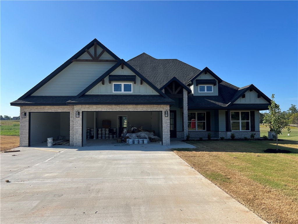 Welcome home to Jenna Estates. The Kenley plan features 4bedrooms, 3.5 bathrooms and located on a spacious 1.06 acre lot. The finishes will amaze you with custom cabinets, insulated garage, and tile to the ceiling in the bathrooms. Concessions Include: 5K from the Builder towards closing costs and get an additional 5k if you use the preferred Lender not to mention get the blinds and gutters included. Located 11 miles from downtown Bentonville and the new Bella Vista Bypass exchange, this neighborhood offers you the convenience of I-49 but with the country feel you crave!