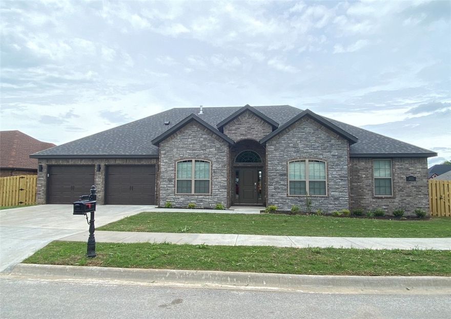 Welcome to Sunrise Homes and the Winchester Floor Plan.  The Winchester is a beautifully crafted 4 bedroom, 1 level home. Discover the charm and elegance of this spacious house. Step through the front door and be greeted by an inviting living room adorned with a beautiful fireplace, creating a cozy atmosphere to enjoy on chilly evenings. Seamlessly connected, the living room leads to an elegant dining room, ideal for both formal dinners and casual family meals. The fully equipped kitchen boasts modern appliances and ample counter space, simplifying meal preparation and serving. With 4 comfortable bedrooms, each filled with natural light and space, this house offers a tranquil haven. The primary bedroom serves as a true retreat, featuring a spacious en-suite bathroom with a walk-in shower and ample storage. The remaining three bedrooms share a conveniently located full bathroom on the same floor. Take advantage of the April incentives of $4,000 builder credit and up to $3,500 preferred lender credit.