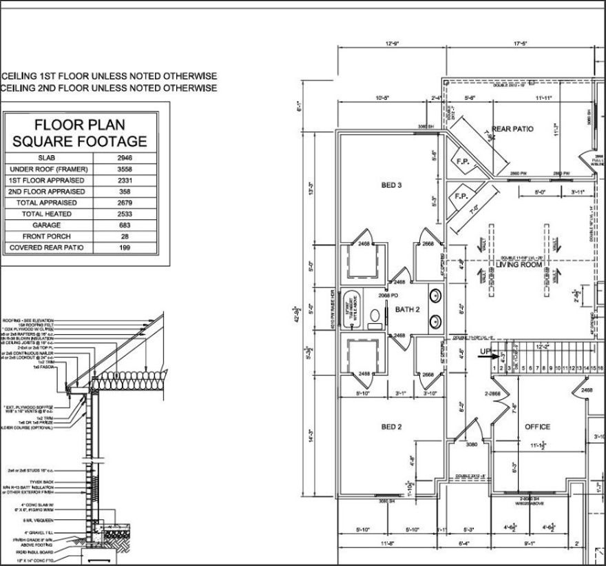 Welcome to the Gary Plan! It offers Three bedrooms, an office or 4th bedroom, upstairs bonus room, two
 full bathrooms, powder room and a bright airy open floor plan make this home very versatile. Beautiful
 exposed wooden beams in the living room. Large pantry, walk-in closets, soft close cabinets, shiplap
 accents and covered patio are just a few of the many extras!