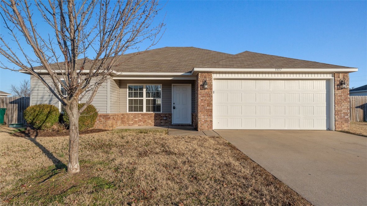 Check out this charming home in a popular subdivision! The kitchen is equipped with a pantry, dishwasher, and microwave, ready for your everyday cooking needs. The split floor plan provides privacy, and the primary bedroom features a walk-in closet for extra storage. Outside, the fenced backyard is ideal for relaxing or hosting gatherings. Don’t miss your chance to see it—schedule a tour today!
