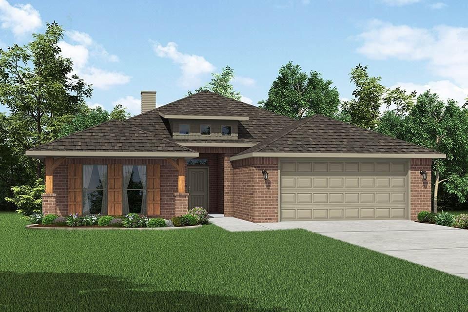 The 2300KI Series offers a large family, dining, and kitchen area with granite countertops ideal for hosting guests. An open design layout and fireplace create a welcoming space for family time. With over 2,300 square feet of living space, this home has four bedrooms and three bathrooms. The large master suite offers a spacious walk-in closet, double bathroom vanities, and separate tub and shower.
Taxes subject to change based on new construction.