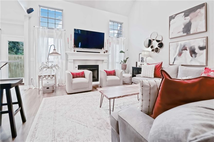 Beautifully maintained home in the heart of Fayetteville featuring an open layout, tall ceilings, and abundant natural light throughout. The spacious living area connects seamlessly to the kitchen and dining spaces, creating an ideal setting for everyday living and entertaining. The primary suite offers a private retreat with a spa-like bathroom and generous closet space. A landscaped backyard provides the perfect outdoor extension for relaxing or gathering with friends. Located in an established neighborhood close to parks, schools, shopping, and Fayettevilleās trail system, this property combines comfort, convenience, and timeless design in one inviting package.